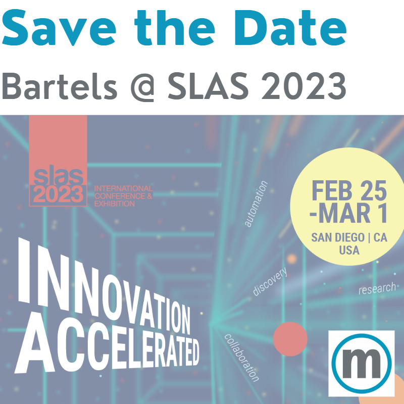 Save the Date: Bartels at SLAS 2023