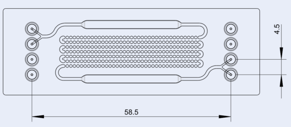 Pearlchain Chip detail technical drawing